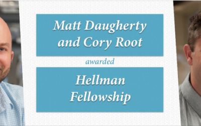 Cory wins 2019 Hellman fellowship